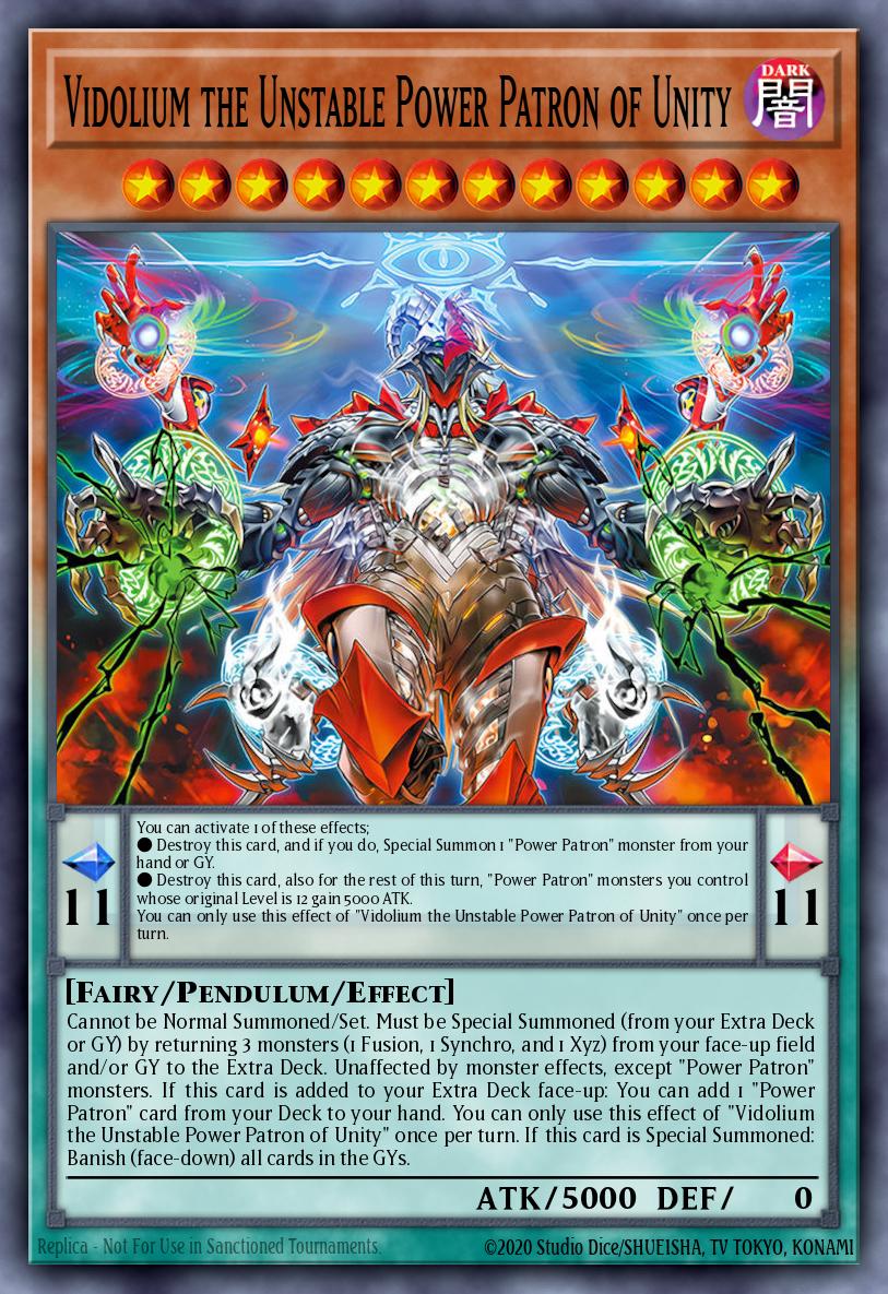 Vidrium the Power Patron of Chaos Extermination